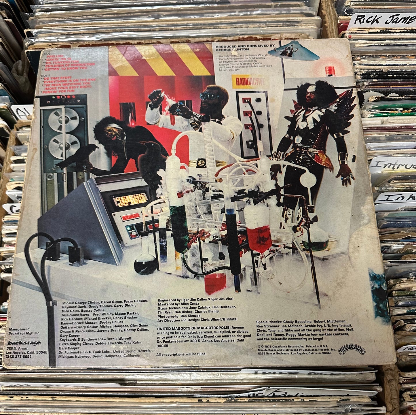 Parliaments-The Clones of Dr. Funkenstein Vinyl LP