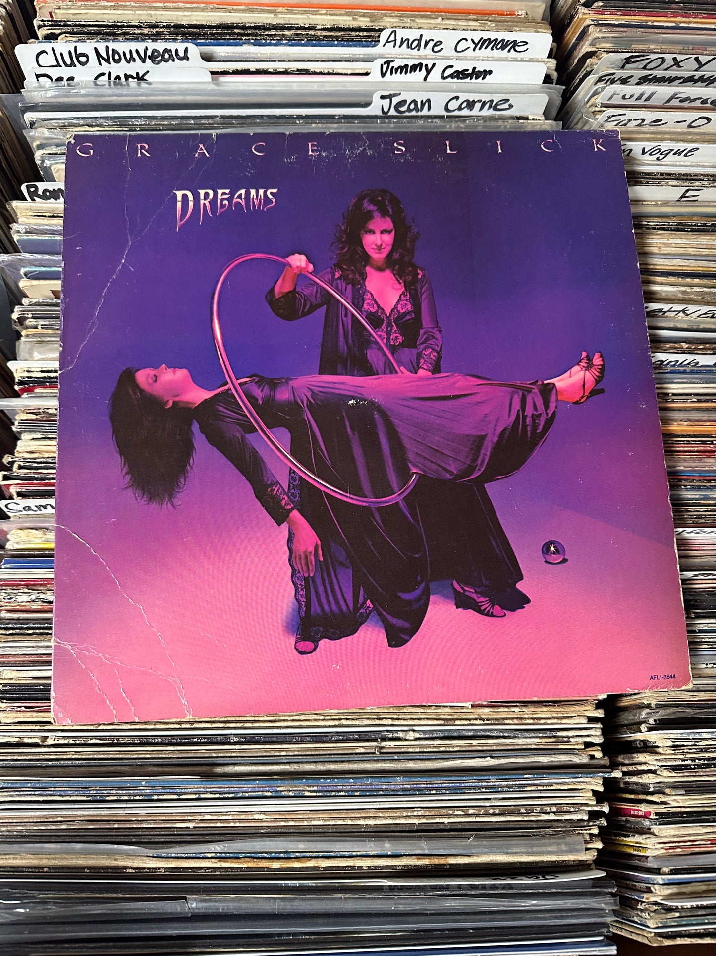 Grace Slick ‎– Dreams Vinyl LP VG+/VG