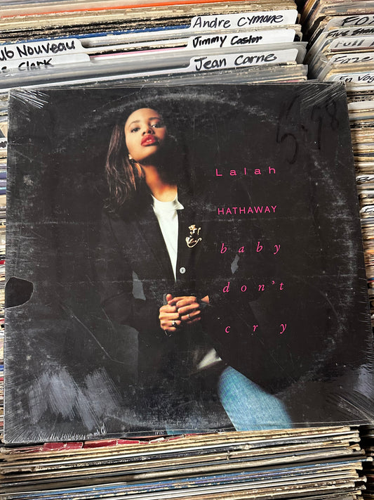 Lalah Hathaway ‎– Baby Don't Cry Vinyl, 12"
