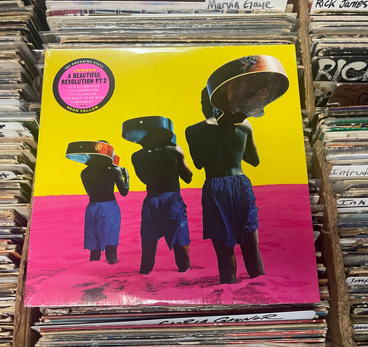 Common ‎– A Beautiful Revolution Pt 2 Neon Yellow Vinyl Lp