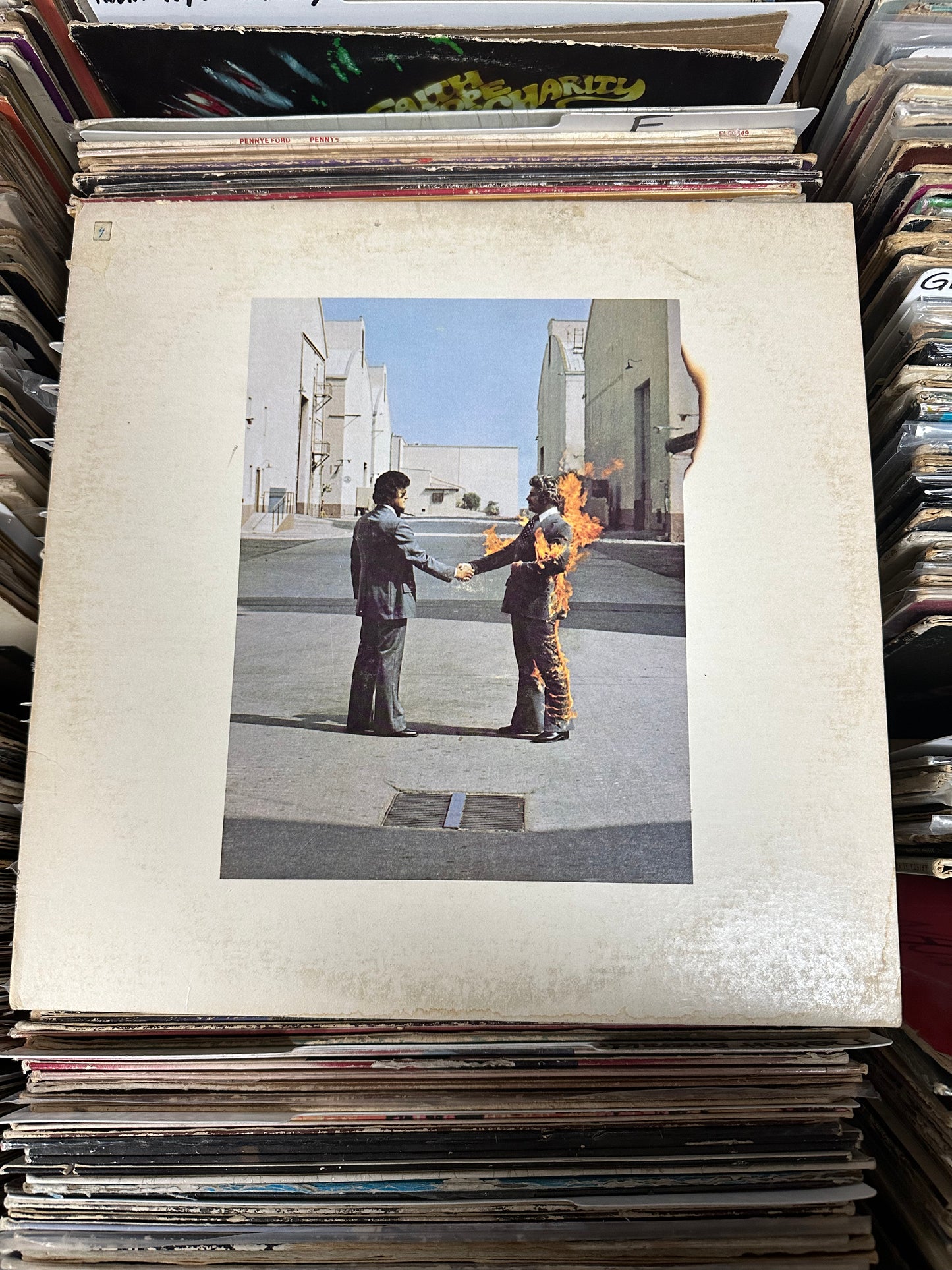 Pink Floyd ‎– Wish You Were Here Vinyl, LP, Terre Haute Pressing  PC 33453 VG+/VG