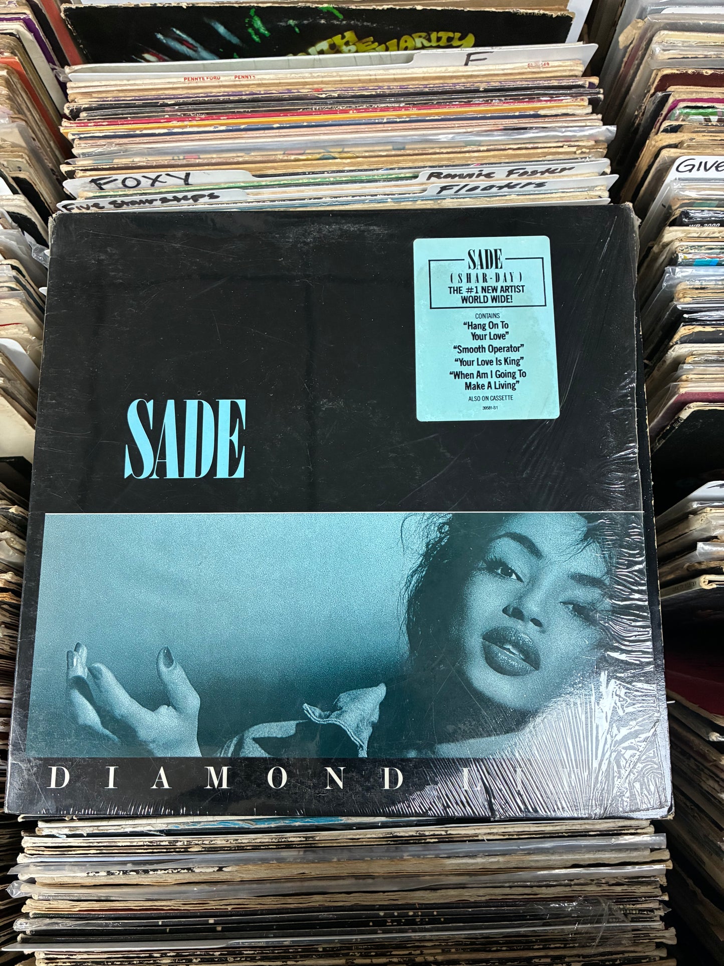 Sade ‎– Diamond Life Vinyl LP FR 39581 VG+/VG+
