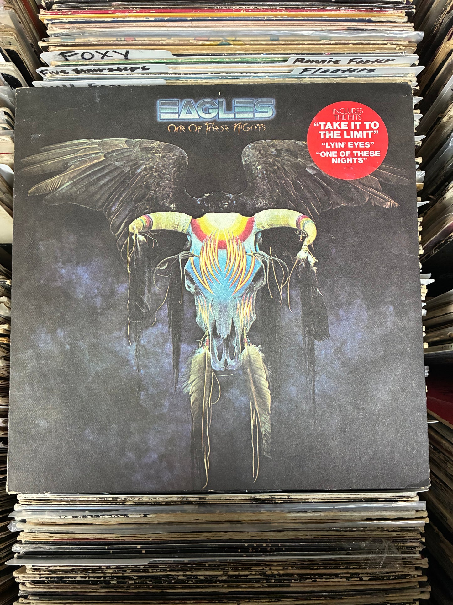 Eagles ‎– One Of These Nights Vinyl LP 7E-1039 CTH VG+/VG+