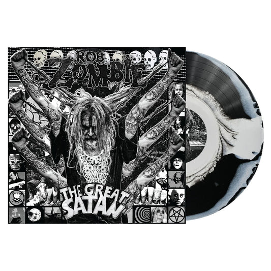 Rob Zombie-The Great Satan [Indie Exclusive Black White Swirl Vinyl] 2.27.26