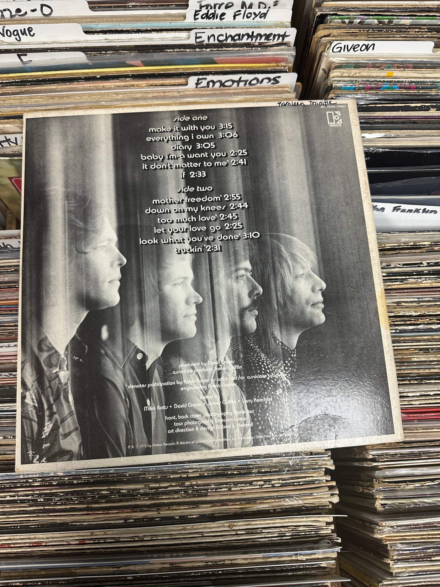 Bread ‎– The Best Of Bread Vinyl LP VG+/VG+