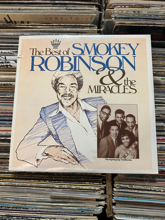 Smokey Robinson & The Miracles– The Best Of Smokey Robinson & The Miracles Vinyl Lp