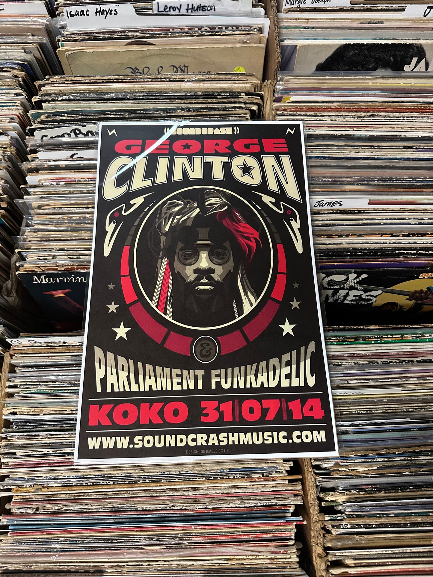 George Clinton Koko Poster