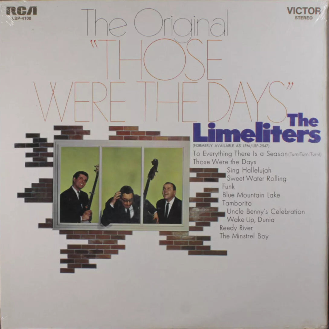 The Limeliters ‎– The Original "Those Were The Days" LSP 4100 Vinyl LP VG+/VG+