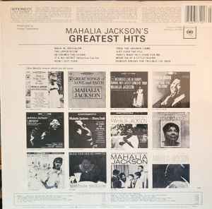 Mahalia Jackson ‎– Mahalia Jackson's Greatest Hits Vinyl Lp