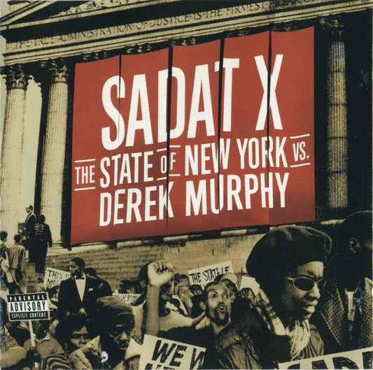 Sadat X ‎– The State Of New York vs. Derek Murphy CD Mint Condition