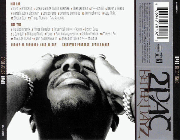 2Pac ‎– Better Dayz CD NM-/NM+