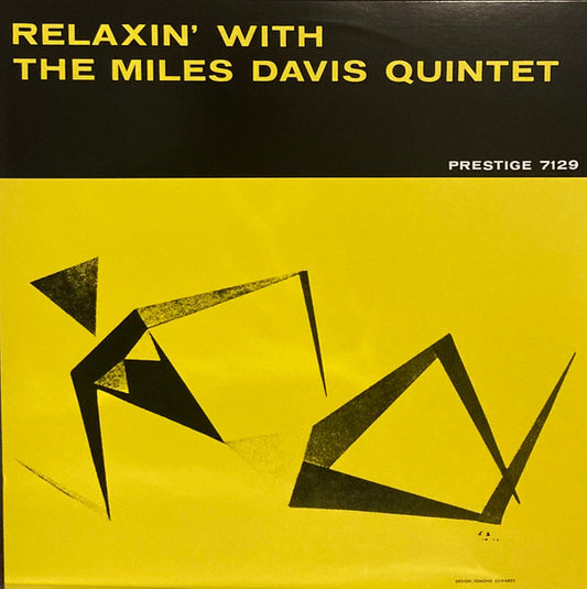 The Miles Davis Quintet ‎– Relaxin' With The Miles Davis Quintet  Vinyl, LP, Album, Reissue, Mono