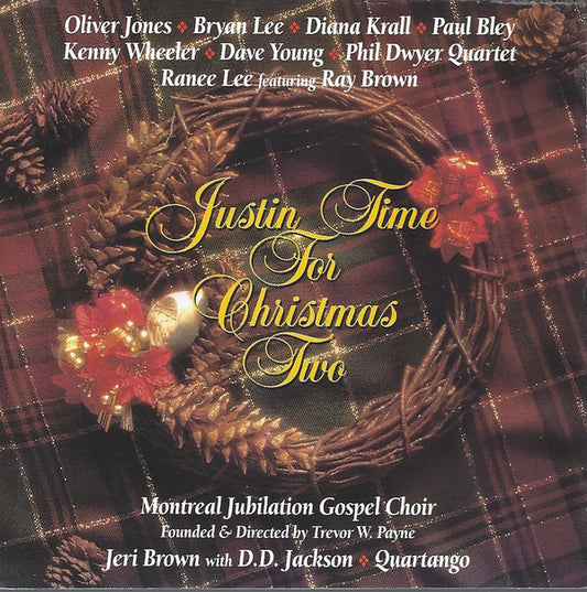 Various ‎– Justin Time For Christmas Two CD VG+/VG+