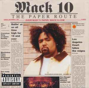 Mack 10 ‎– The Paper Route CD