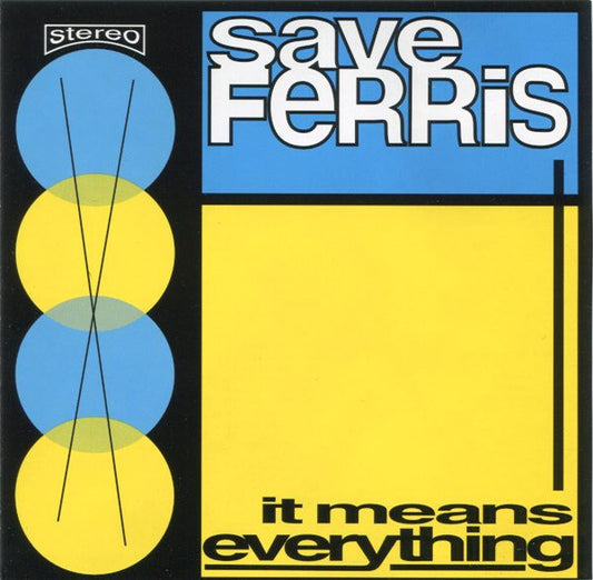 Save Ferris ‎– It Means Everything CD Mint Condition