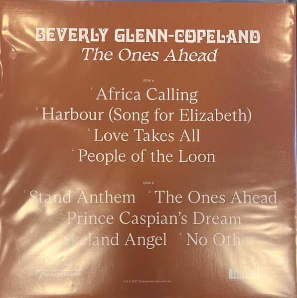 Beverly Glenn-Copeland ‎– The Ones Ahead Vinyl Lp