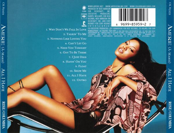 Amerie – All I Have CD VG+/VG+