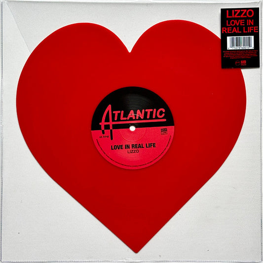 Lizzo ‎– Love In Real Life Limited Edition 7" Red Heart Vinyl