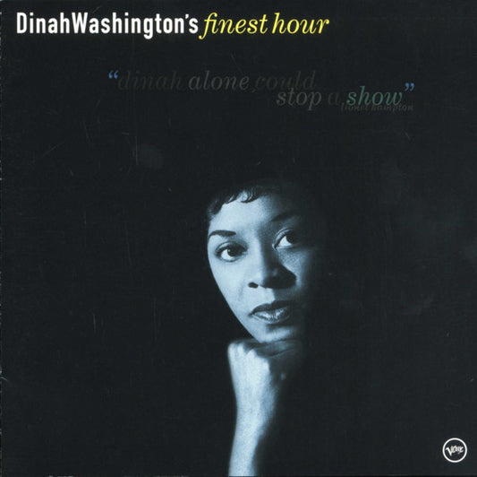 Dinah Washington – Dinah Washington's Finest Hour CD VG+/VG+