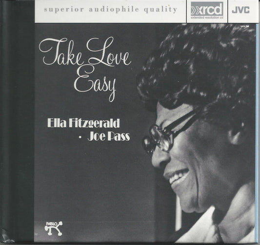 Ella Fitzgerald, Joe Pass ‎– Take Love Easy CD JVCXR-0031-2