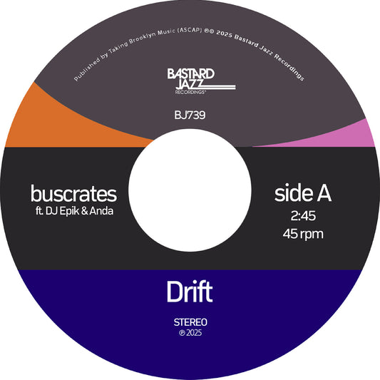 Buscrates Drift / Serenity (Transparent Vinyl)