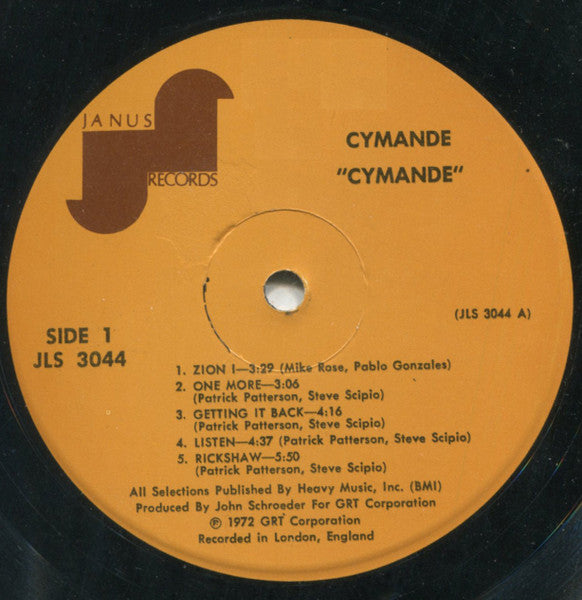 Cymande-Cymande JLS-3044 Vinyl Lp VG/VG