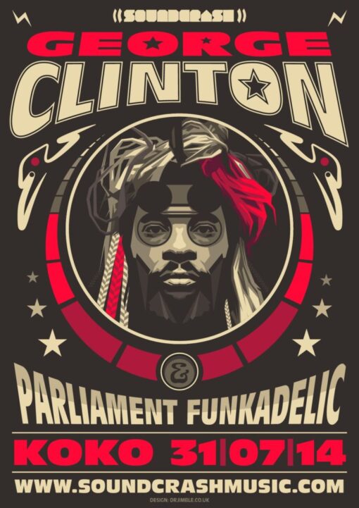 George Clinton Koko Poster