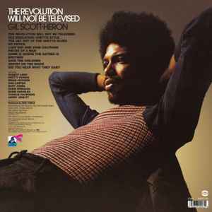 Gil Scott-Heron ‎– The Revolution Will Not Be Televised Vinyl LP