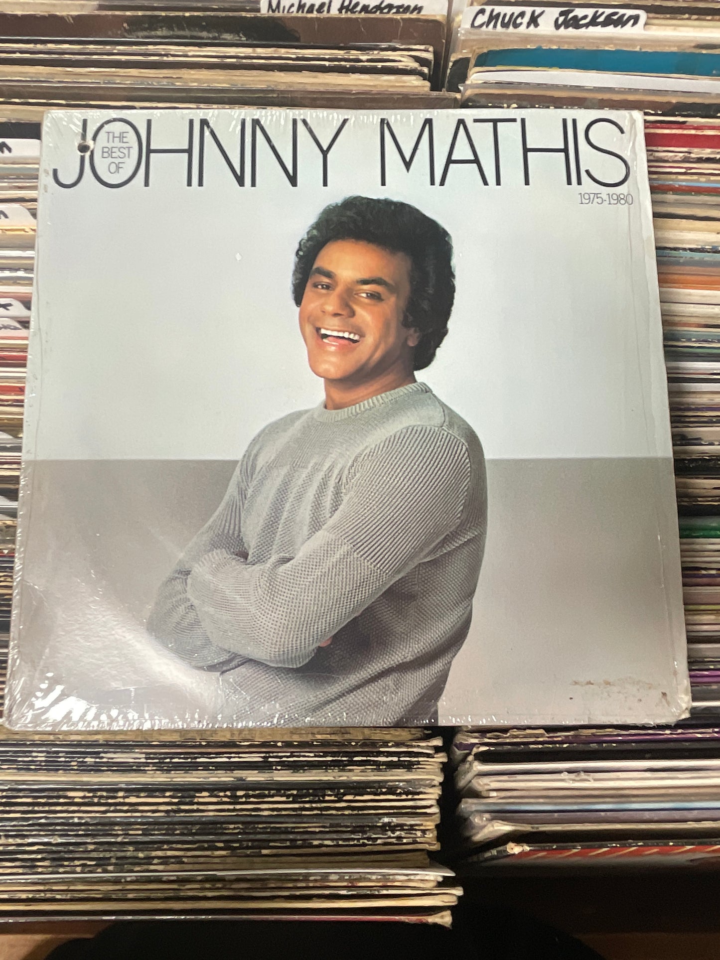 Johnny Mathis ‎– The Best Of Johnny Mathis: 1975-1980 Vinyl LP Near Mint/VG+