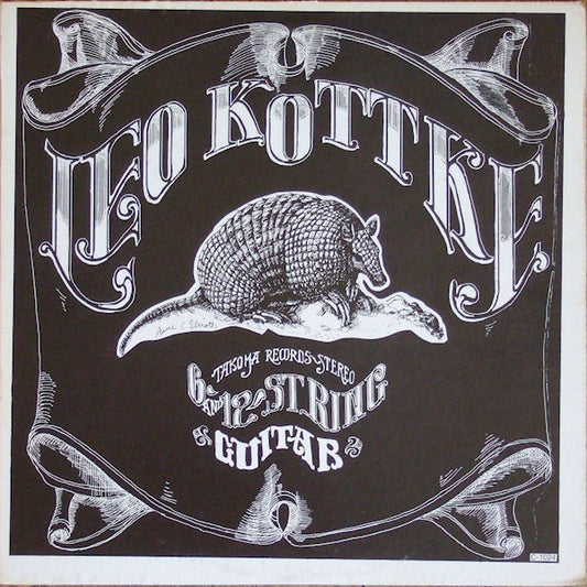 Leo Kottke ‎– 6- And 12-String Guitar Vinyl Lp VG+/VG+