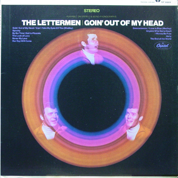 The Lettermen-Goin' Out Of My Head ST 2865 Vinyl Lp VG+/VG+