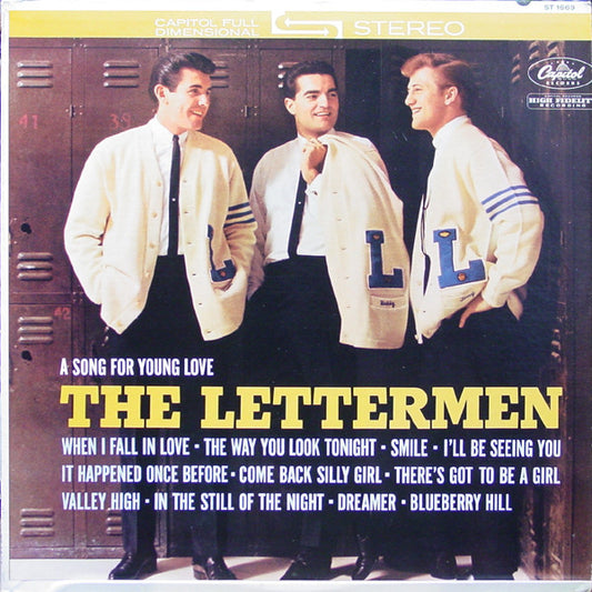 The Letterman-A Song For Young Love Vinyl Lp VG+/VG+