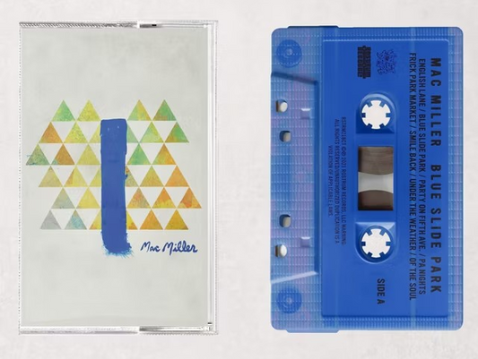 Mac Miller Blue Slide Park (Indie Exclusive, Limited Edition, Blue Colored Tape)