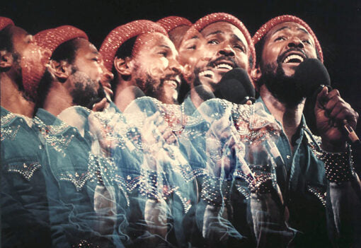 Marvin Gaye Live Poster