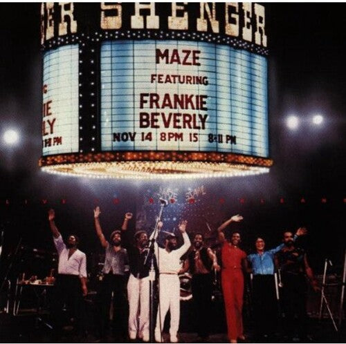 Maze Featuring Frankie Beverly ‎– Live In New Orleans Limited Edition Color 2x Vinyl Lp