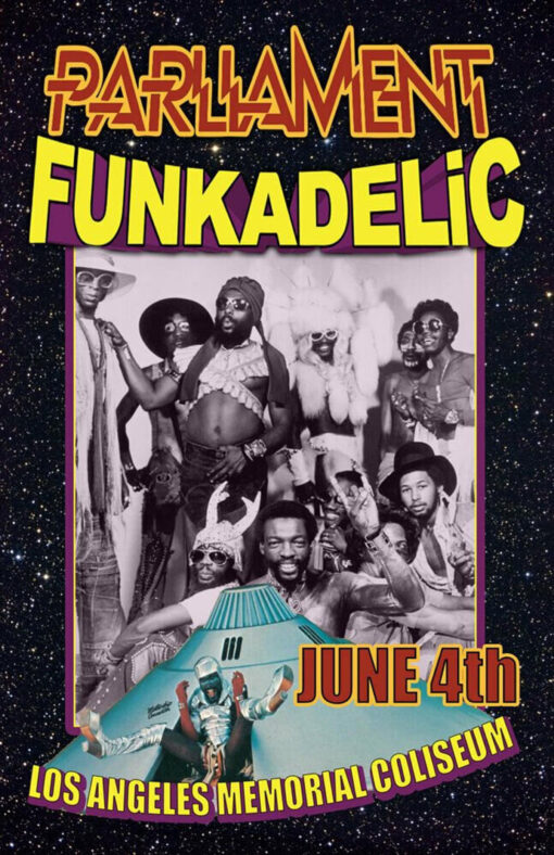 Parliament/Funkadelic LA Concert Poster