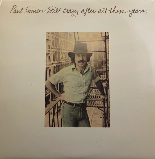 Paul Simon ‎– Still Crazy After All These Years PC 33540 Vinyl LP VG+/VG+ Shrink