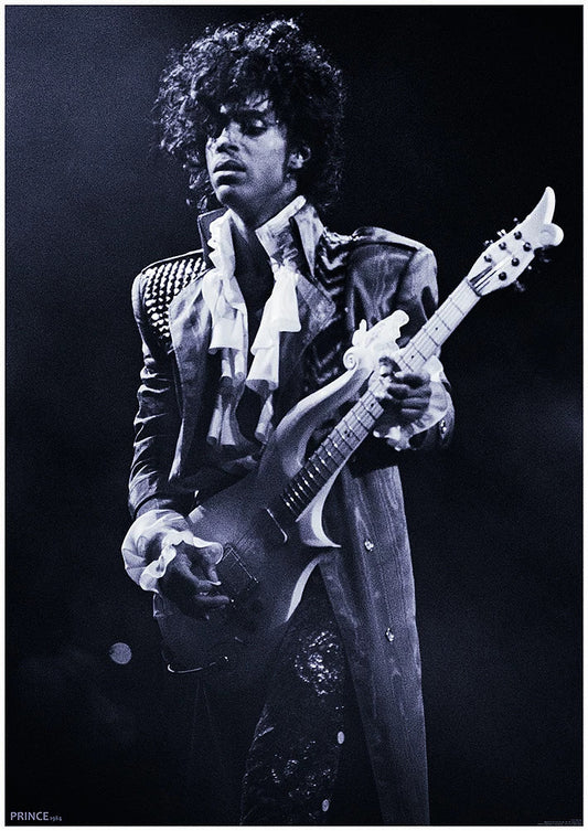 Prince Live B&W Poster