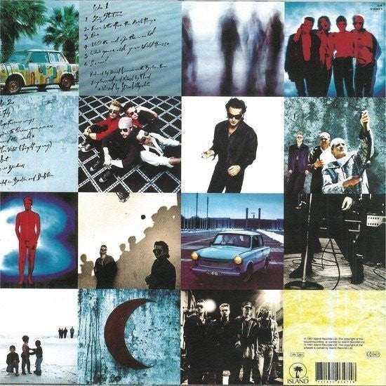 U2 ‎– Achtung Baby  2 × Vinyl LP Reissue 180 Gram